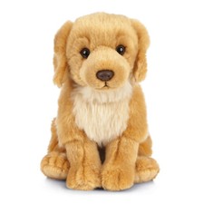 Golden Retriever HUND Plüschtier Stofftier Kuscheltier Plüsch 22cm Living Nature