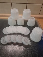 Tupperware Puddingförmchen Set (6 Stück), Sturzform, Portionsbecher - wie neu!