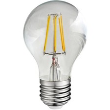 LED Filament Glühbirne E27 6W 650lm Platinum Warmweiß, 3000K, Polux