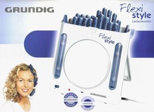 Flexistyle beheizbare Lockenwickler mit beleuchteten Kosmetikspiegel (Neu/OVP)