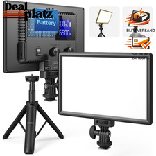 LED Videolicht 12W mit Stativ