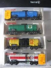 Fleischmann 4 Kesselwagen 8480