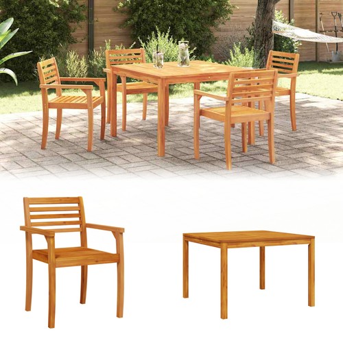 Bistro set mit tisch 2 - set,