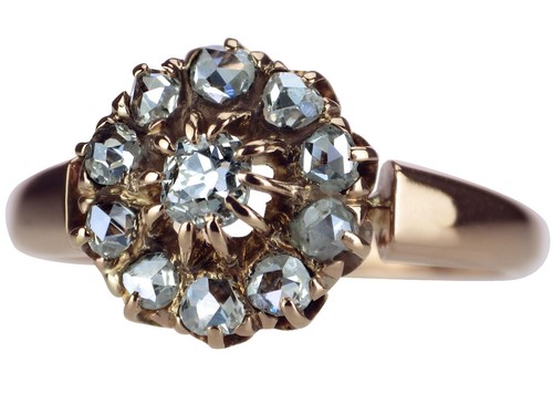 Jugendstil 585 rose gold 40 - jugendstil,