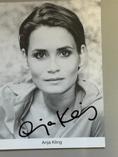 Anja Kling Autogrammkarte