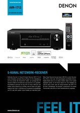 Denon AVR-1713 Heimanlage mit