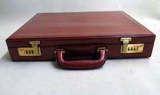 FRANZEN Aktentasche AKTENKOFFER Dokumentenkoffer EXKLUSIV Elegant GROSS Neu 4003