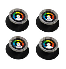 Deckelgriff mit Thermometer