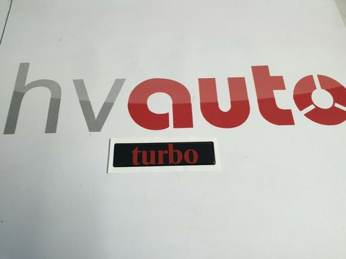 Emblem turbo lancia - lancia, delta