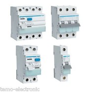 Hager FI-Schalter CDA/CFA ; Leitungsschutzschalter LS-Schalter MBN/MCN