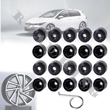 VW Radschrauben Kappen 20 Stück Kappen 1K0601173 9B9 Schlüsselweite 17 Skoda NEU