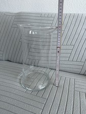 Glasvase ZYLINDER H: 30cm D: 12cm transparent Glas
