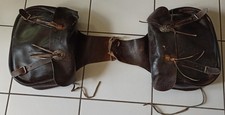 Paar Reittaschen aus Wildleder