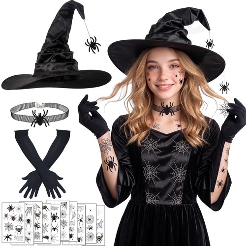 Hexenhut set hexen zubehör - set,