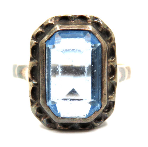 Edler jugendstil ring 800er - jugendstil,