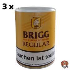 Brigg Regular 3x 155g Dose - Golden Virginia Pfeifentabak
