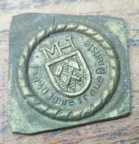Altes abzeichen emblem metzger - altes,