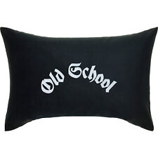 Old School Kissen 40x60cm, Rockabilly, Rocker Dekoration Biker Geschenk, schwarz