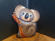 Leder-Münzbeutel/Koala