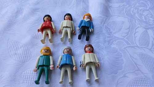 Playmobil figuren 6 stück - -,