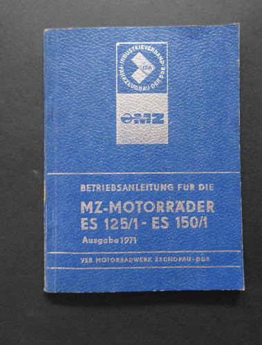 Original ddr betriebsanleitung - original,