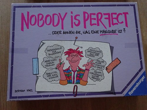 Nobody perfect - nobody,