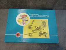 DDR Burgstädter Metallbaukasten Nr.6 Schöner Zustand!!