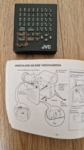 Jvc c7e zeichengenerator - jvc, cg-c7e
