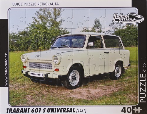 Puzzle trabant 601 s - 601,