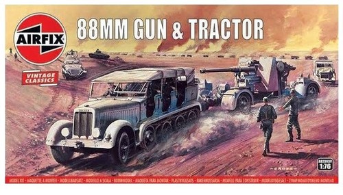 Airfix 88mm gun - airfix, &