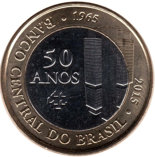 Brasilien real 2015 50 - 1,