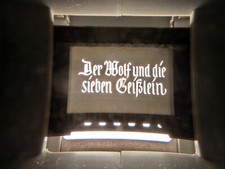 DIA-Film Rollfilm Märchenfilm DDR Der Wolf und die sieben Geißlein