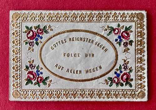 Alter taufbrief mit inhalt - taufbrief,