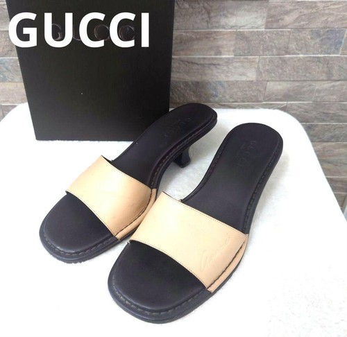 Seltene gucci leder sandalen - seltene,