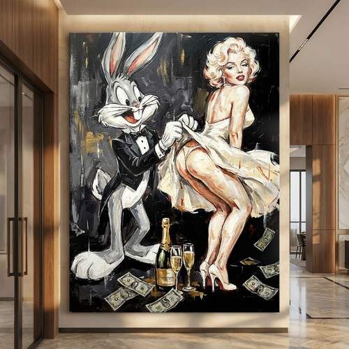 Marilyn monroe und bunny - bunny, in