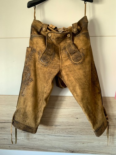 Herren trachtenlederhose - trachtenlederhose, /