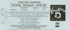 Ticket / Eintrittskarte