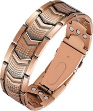 Kupferarmband Herren 3 Reihen