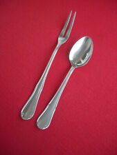 DDR Besteck ABS 530 Welle Aufschnittgabel Vorlegegabel Wurstgabel + Kaffeelöffel