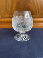  Bohemia Kristall Cognac Glas mit Schleuderstern 10,5 cm fine Cut 6 stück