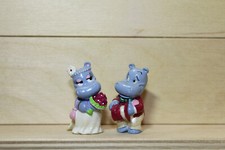 Hippo Hochzeitspaar, Hochzeitstorte, Heiraten, Brautpaar, Tischdeko, Ü-Ei