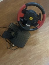 Thrustmaster T150 Ferrari Lenkrad, 2PEDALSET, PS3/PS4 SEHR GUT 