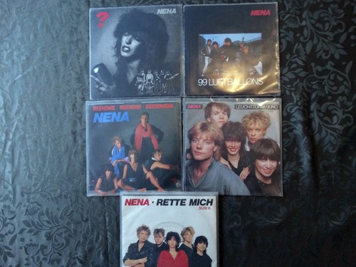 Singlesammlung nena 5 x 7er - ,
