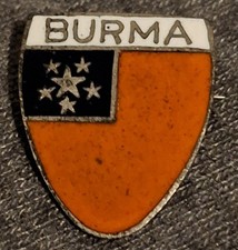 seltene Fußball Verband Burma Anstecknadel Football Federation badge Pin 