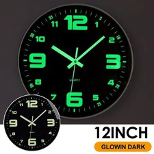 Leuchtend Lautlos Wanduhr Ohne