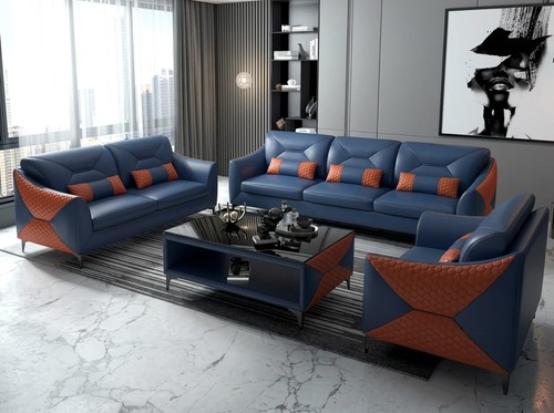 Leder sofa set 1 - leder,