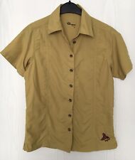 Bluse Tagoss Gr.S kurzärmlig senfgelb