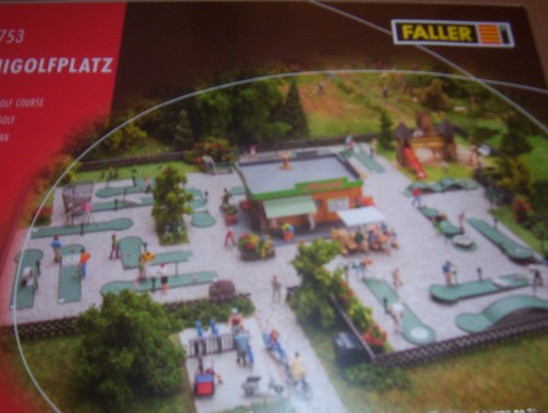 Faller minigolfplatz sehr - faller, minigolfplatz,sehr