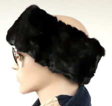 Pelz Stirnband Nerz Tube
