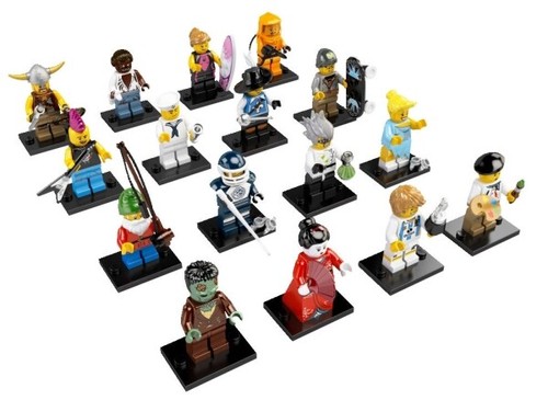 Lego 8804 minifiguren serie - lego,